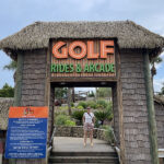 Entrance to the two mini golf courses at The Track Family Recreation Center Destin