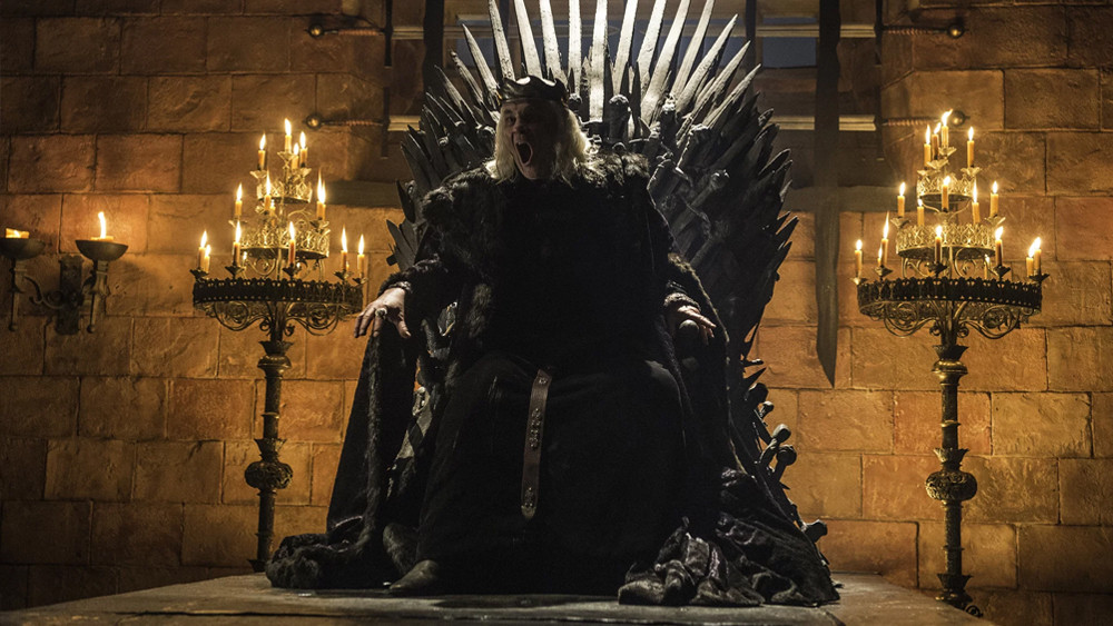 King Aerys II Targaryen, the Mad King, as depicted in Game of Thrones