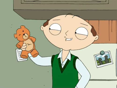 Stewie Griffin Glad Game Family Guy episode