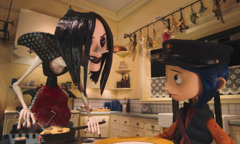 Coraline claymation horror film