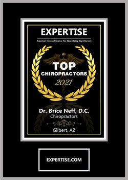 Expertise Top Chiropractors 2020 Dr. Brice Neff DC, Gilbert AZ