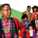 The cast of Family Matters with Jaleel White