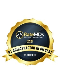 RateMDs #1 Chiropractor in Gilbert AZ, Dr. Brice Neff DC