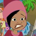 Penny Proud's shocked and negative reaction upon first seeing the Zamin family in The Proud Family's 'Culture Shock' episode, highlighting initial stereotypes.