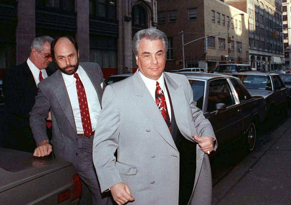 John Gotti, once the powerful head of the Gambino family, whose downfall marked a turning point for the mafia.