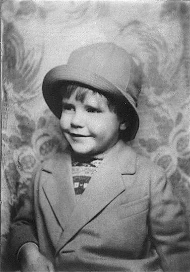 A young Gerald Durrell in a photograph that captures his inquisitive spirit.