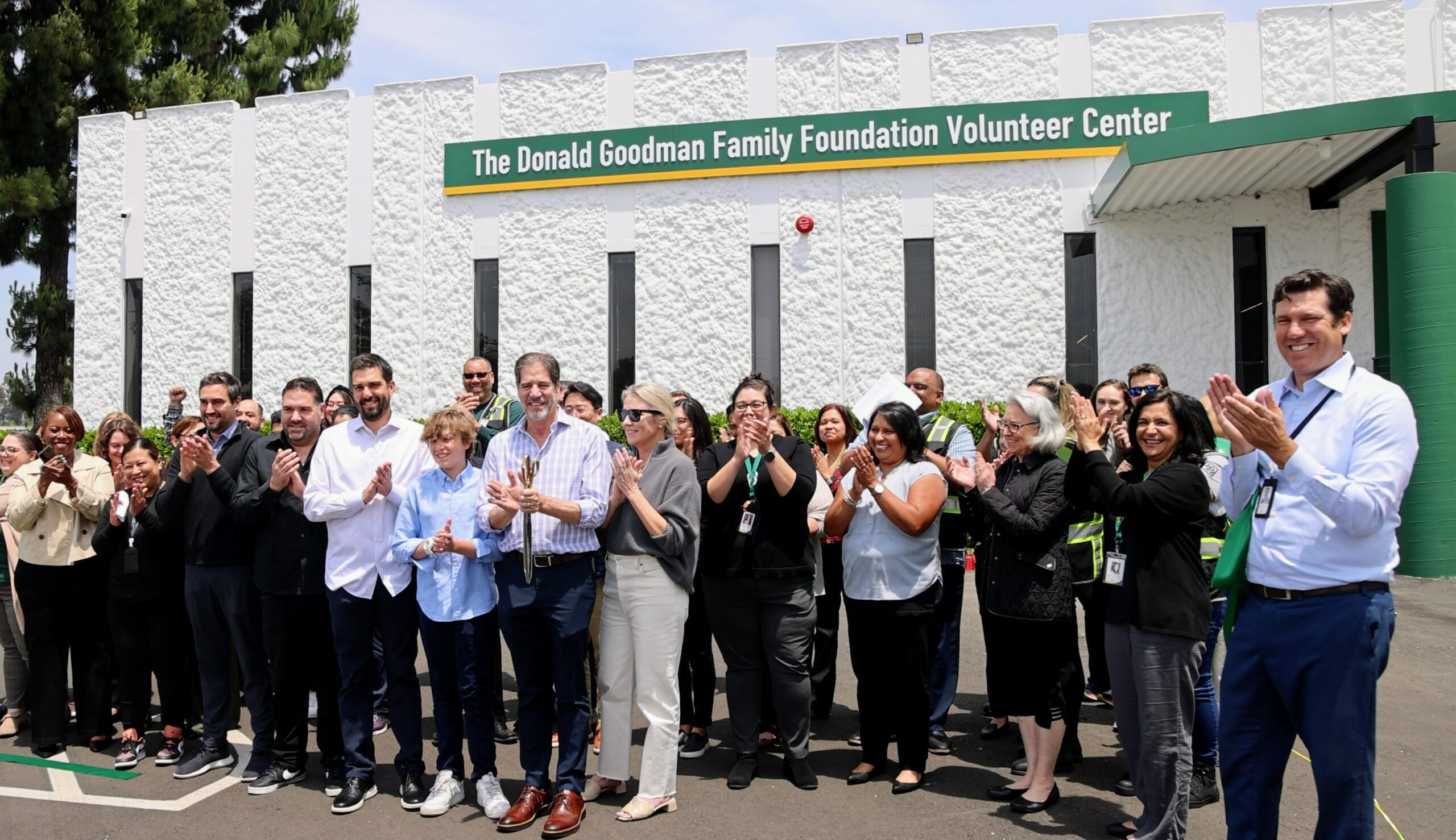 Exterior View of the Goodman Family Volunteer Center