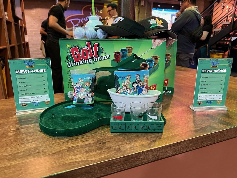 More Family Guy themed merchandise at Giggity Golf