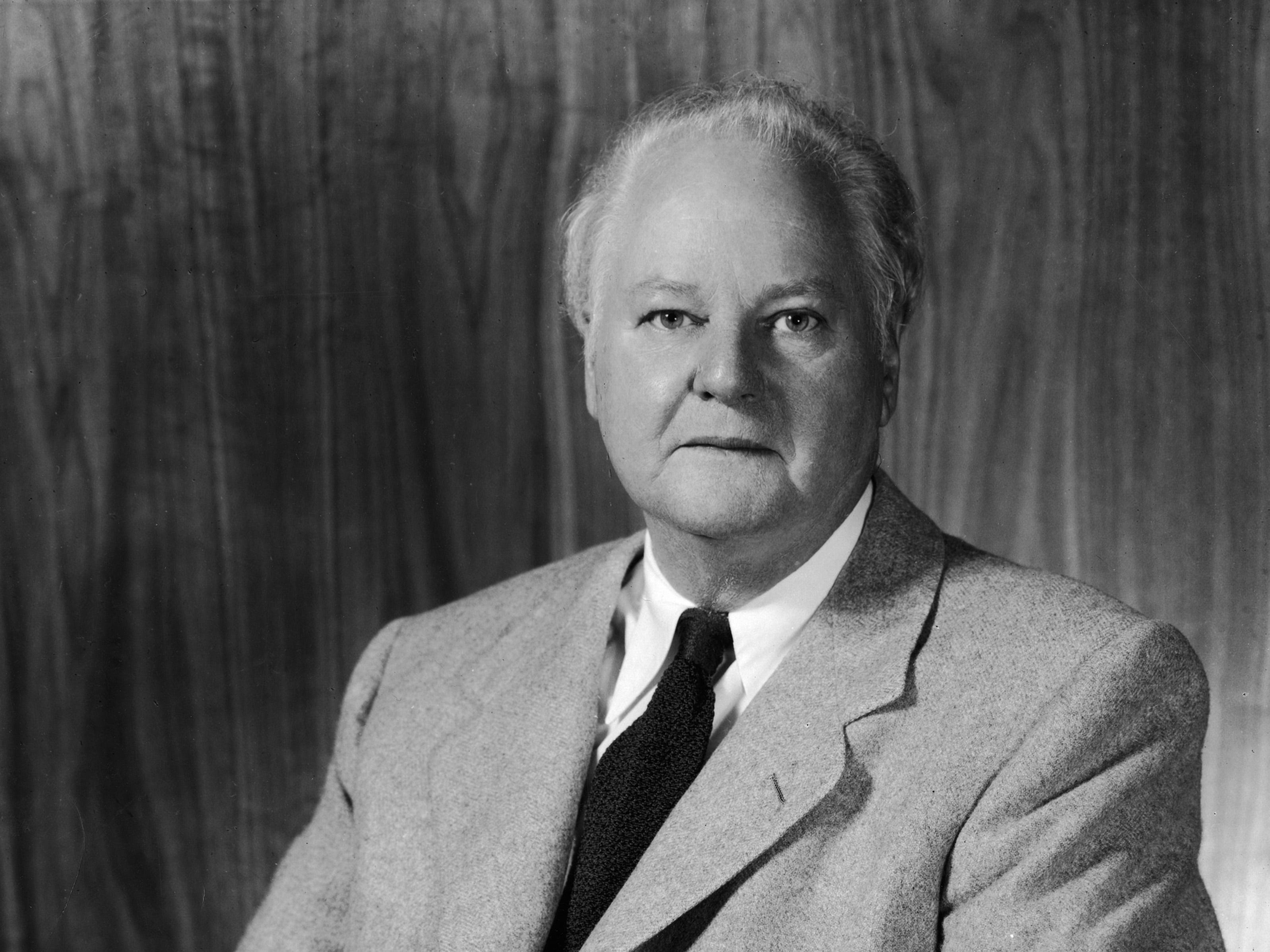 Haroldson Lafayette Hunt, founder of Hunt Oil Company, portrait circa 1940s