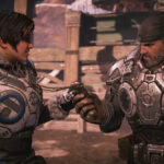 Gears of War characters in a tense firefight, highlighting the familiar characters and gameplay mechanics that are both loved and seen as needing evolution by some fans.
