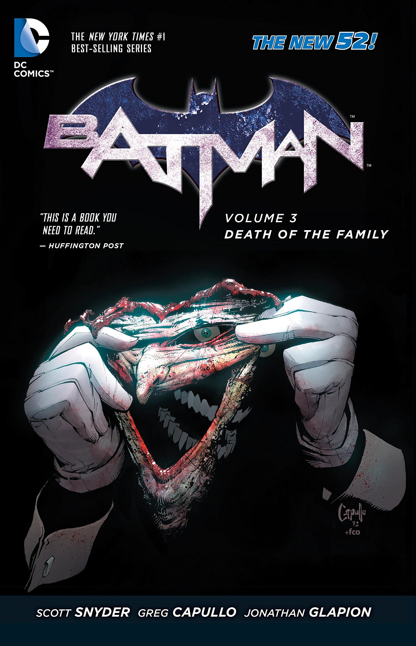 Batman Death of the Family Cover Art
