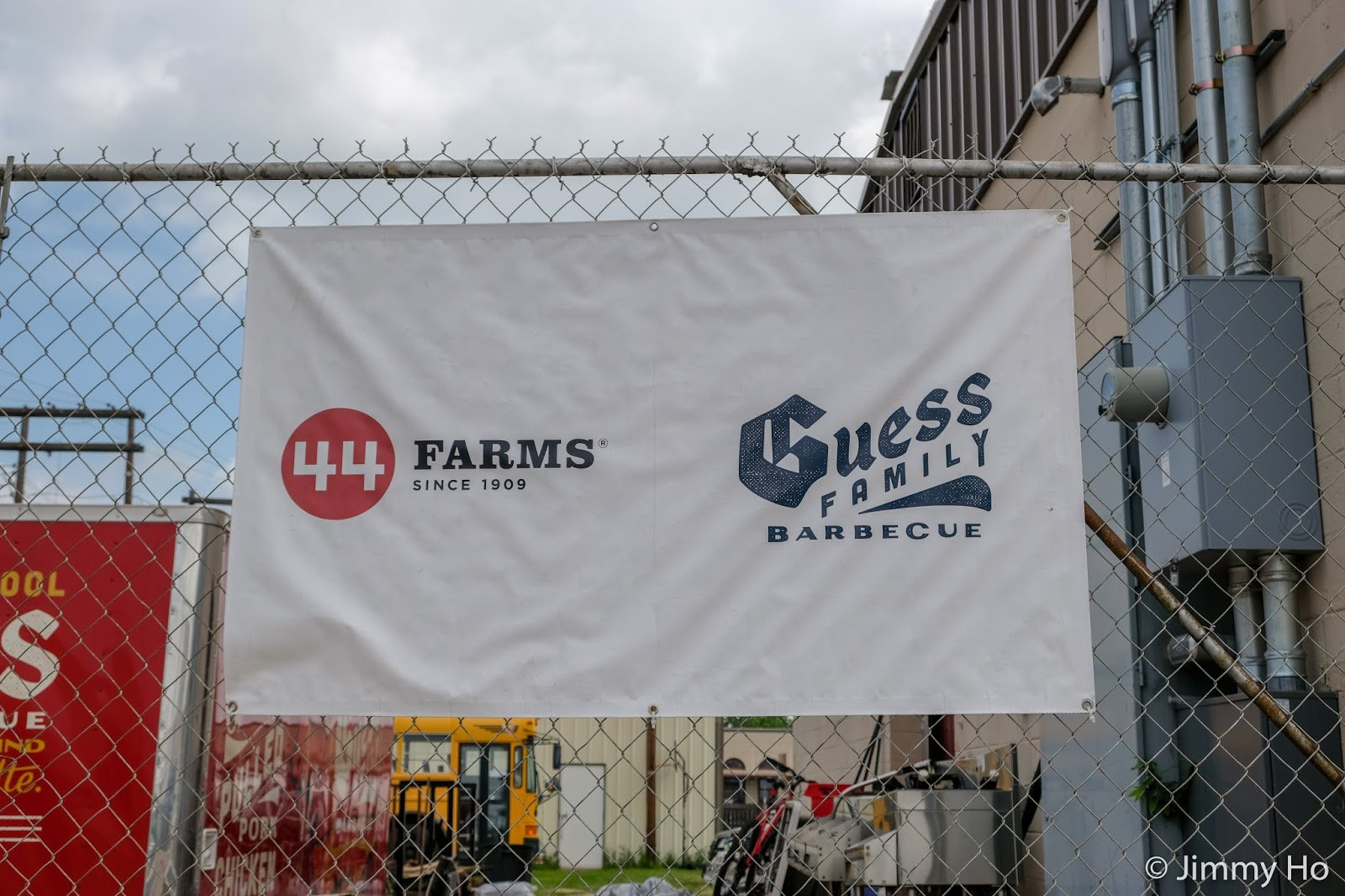 Guess Family Barbecue food trailer in Waco Texas