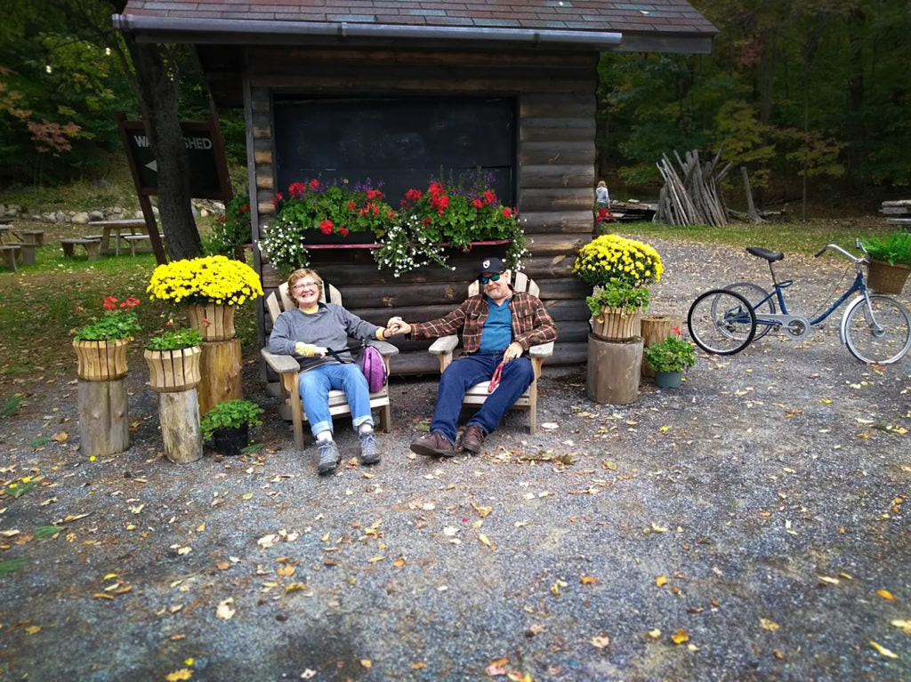 Parents who made family camping possible and encouraged outdoor adventures