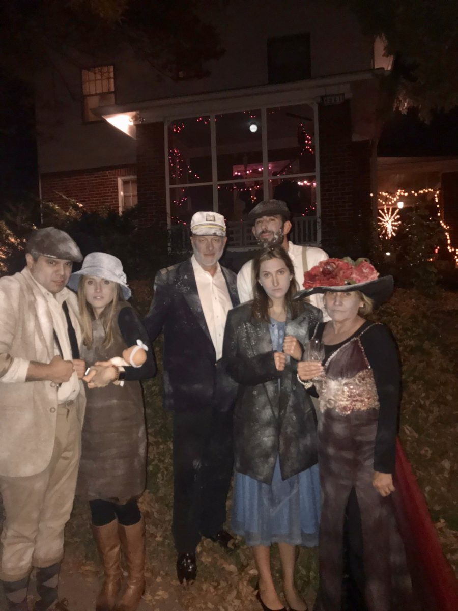 Titanic passenger Halloween costume