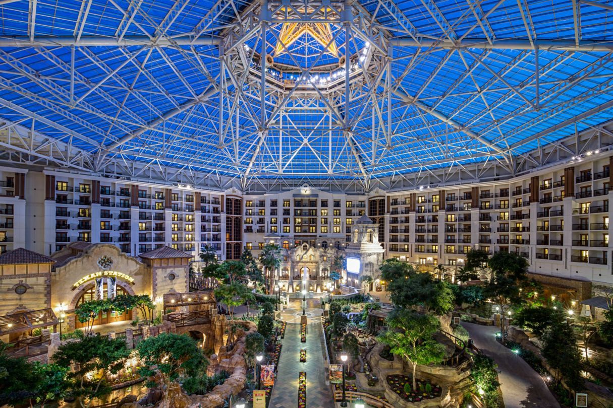Gaylord Texan Resort atrium view