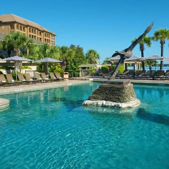 Horseshoe Bay Resort family pool