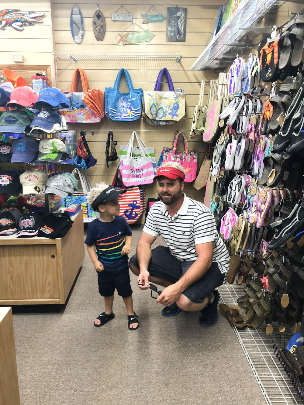 Kids playing at Tanger Outlets Daytona Beach