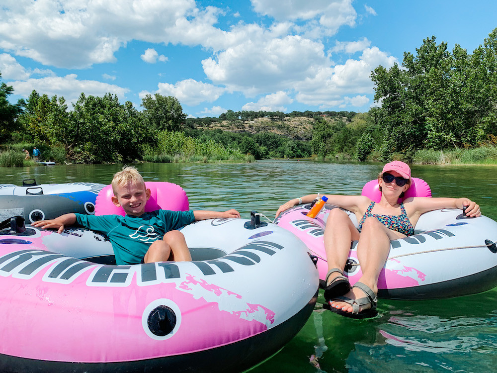 Family canoeing at Mo-Ranch Texas, Texas Hill Country family activities, canoeing on the river with kids, outdoor family adventures in Texas, Mo-Ranch water activities, family-friendly river resorts Texas, Mo-Ranch vacation experiences, Texas family vacation destinations, Hill Country outdoor recreation, family summer activities Texas,