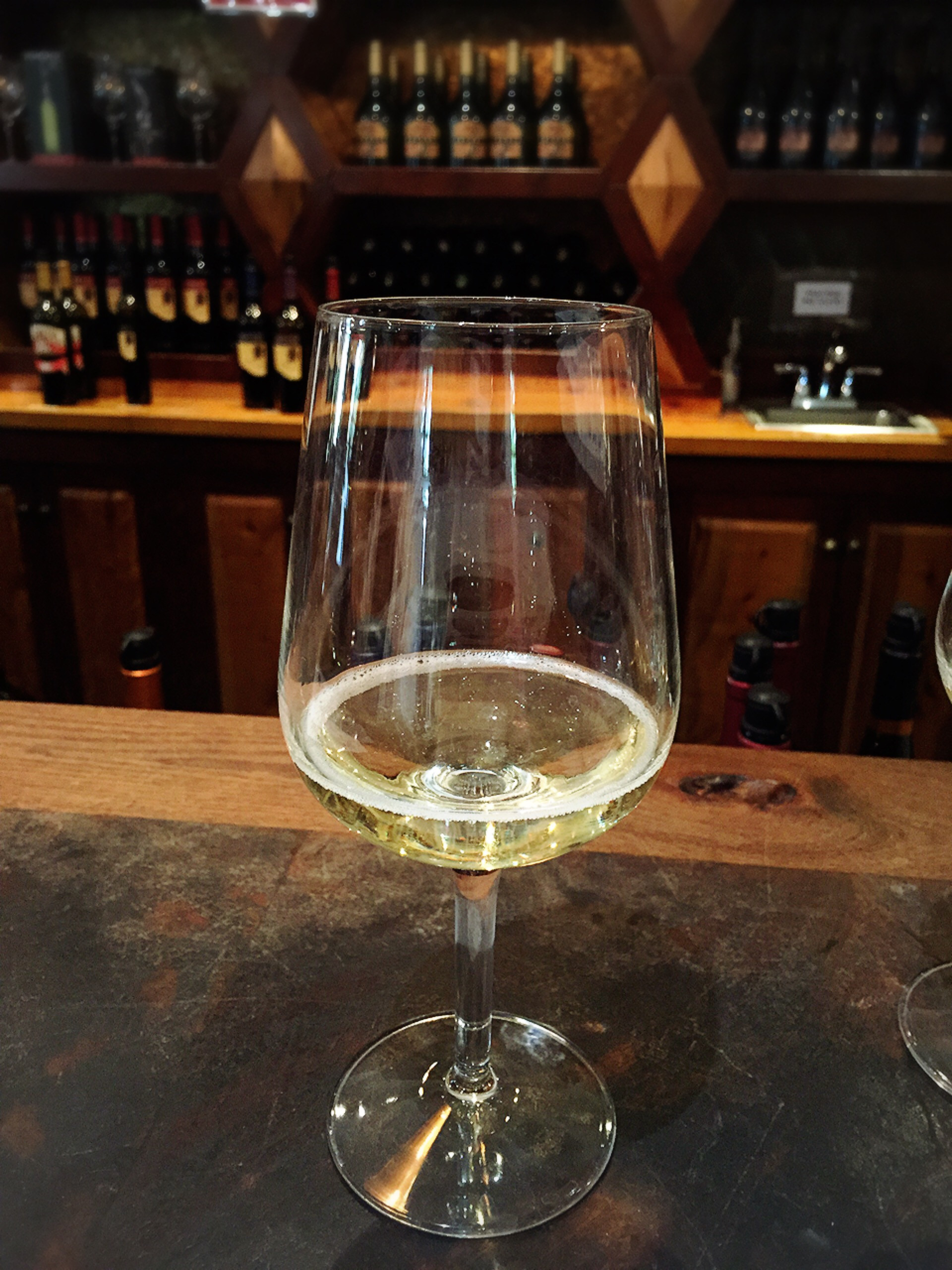 Selection of red wines at Jacuzzi Family Vineyards tasting