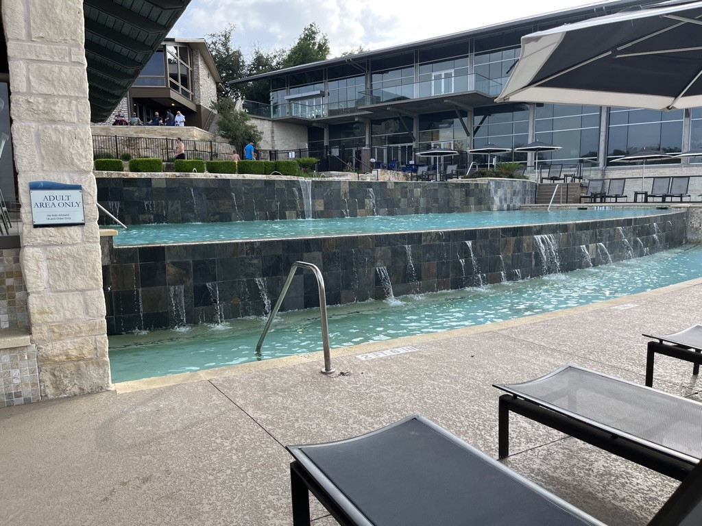 Lakeway Resort family pool and waterslide