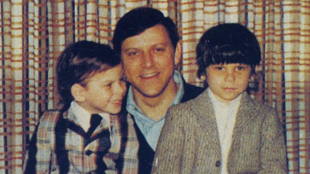 Erik and Lyle Menendez pictured with their father Jose