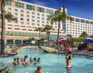 Grand Galvez Galveston Island resort pool