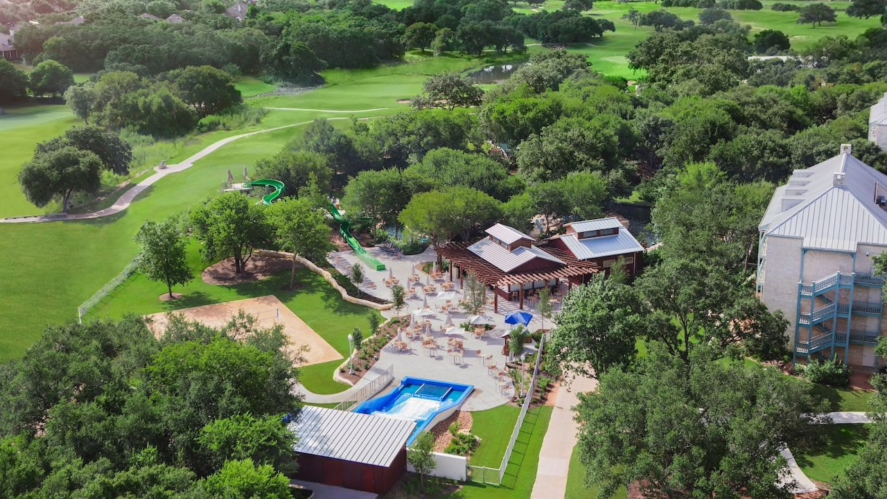 Hyatt Regency Hill Country Resort water park, family water park San Antonio, Texas family resort water parks, Hill Country resort water slides, FlowRider Texas resorts, Hyatt Regency San Antonio amenities, Texas resort activities for kids, family-friendly water park hotels Texas, San Antonio family fun resorts, summer vacation spots Texas,
