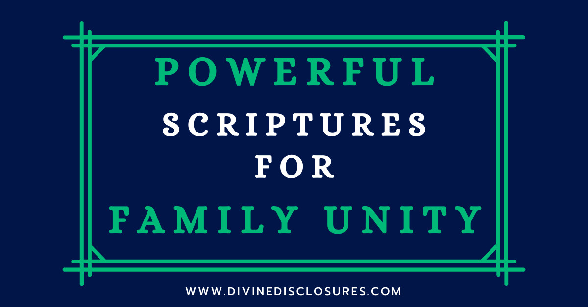 People in a close-knit family reading Bible scriptures on family unity together, symbolizing love and togetherness.