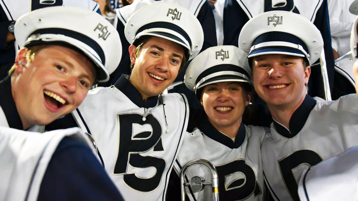 Penn State Blue Band playing the Family Feud theme