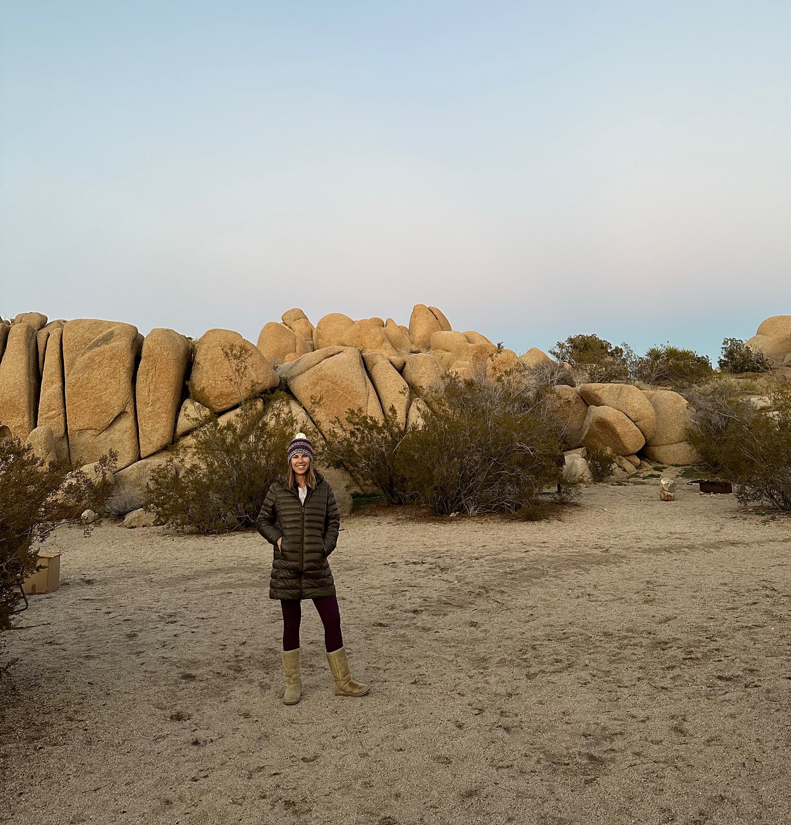 Camping at Jumbo Rocks in Joshua Tree National Park is one of the best family vacation spots for Spring Break 