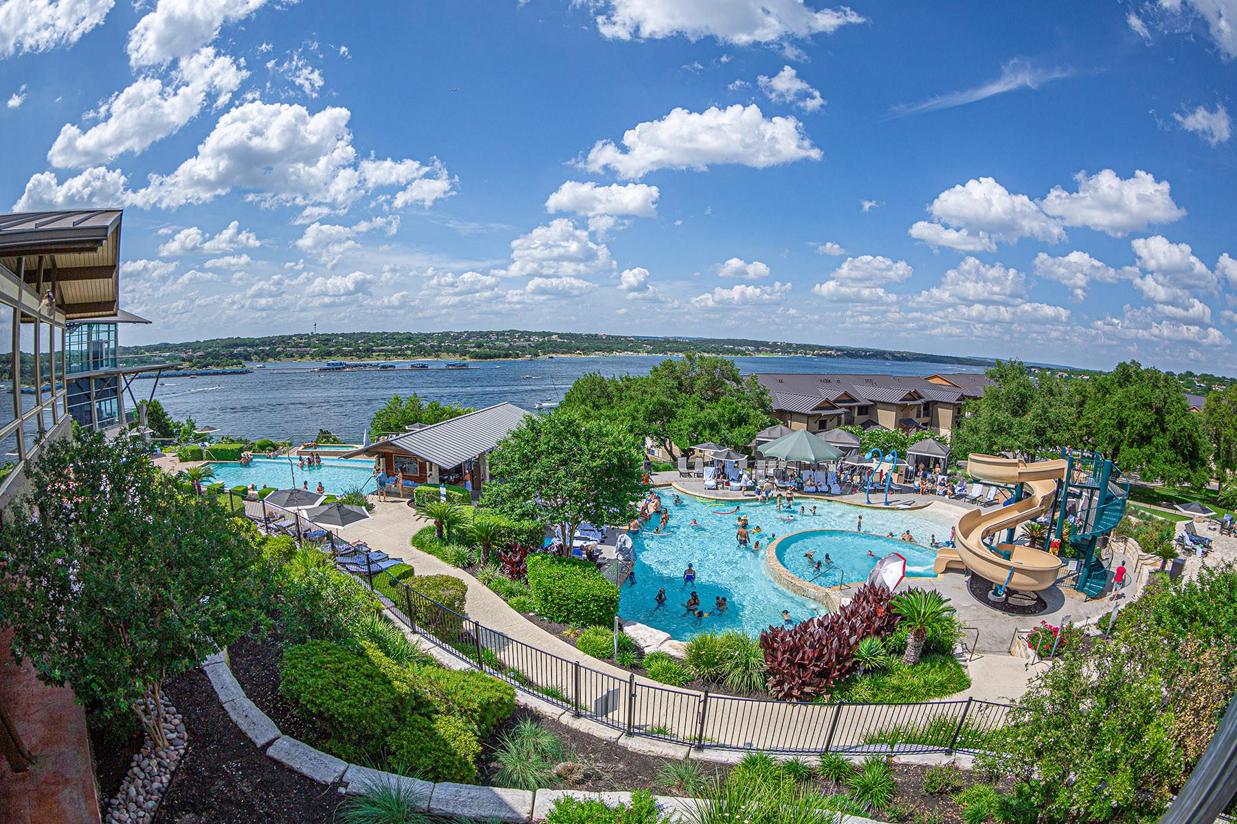 Lakeway Resort &amp; Spa doesn’t just have an awesome pool area, it’s also located right on the shore of Lake Travis, providing all kinds of additional fun on the water.