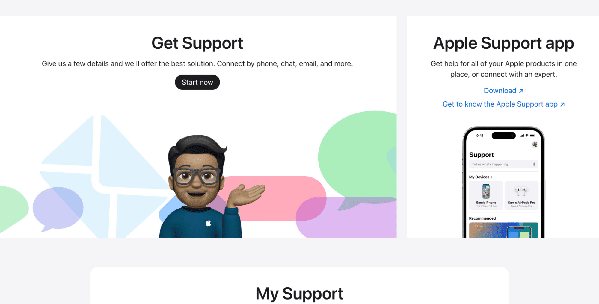 Reaching out to Apple Support for assistance with Family Sharing issues