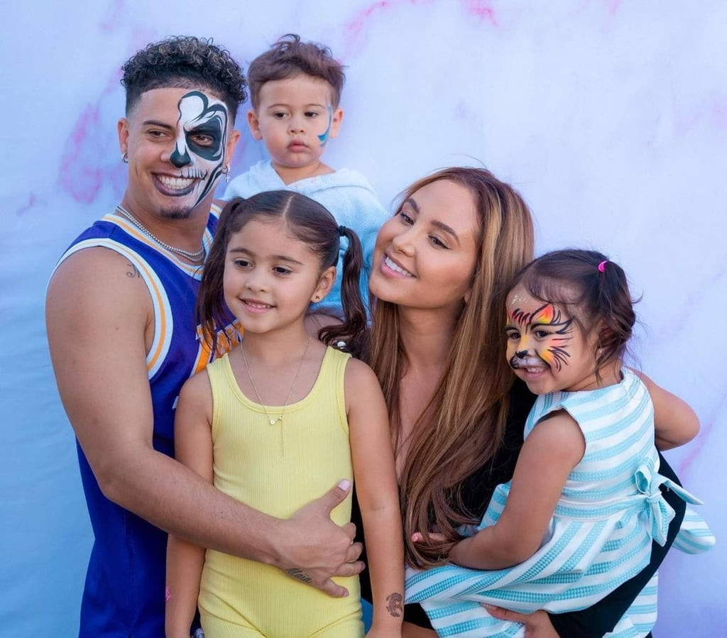 Elle McBroom posting a family photo in 2021, celebrating her younger sister's birthday, exemplifying family milestones and shared moments.