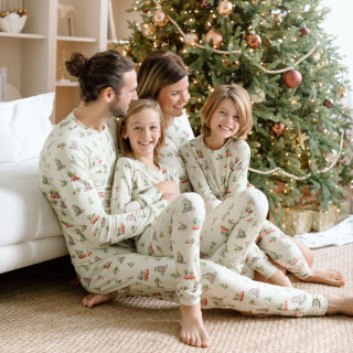 Little Navy Holiday 24 Personalized Pyjama Set for cozy holiday season