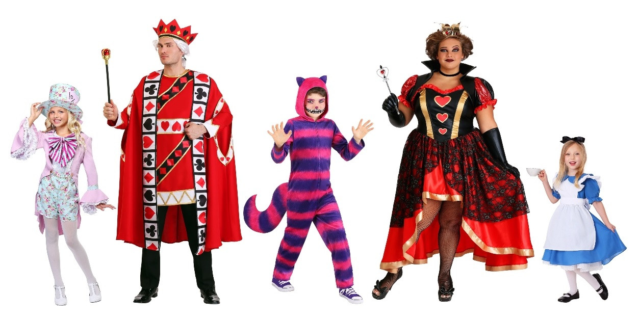 Alice in Wonderland Cosplay for Five