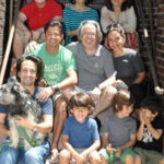 Lin-Manuel Miranda with his family