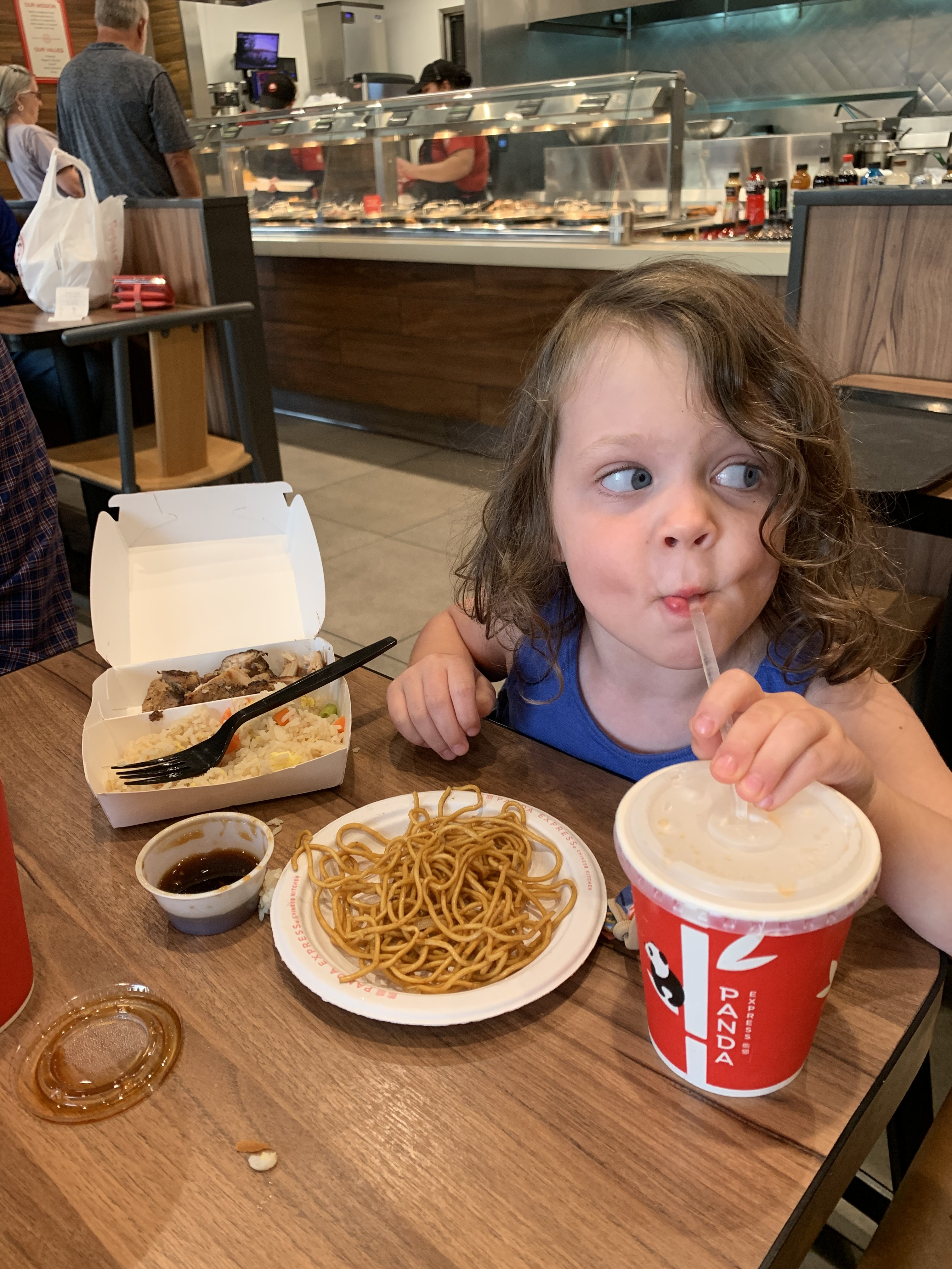 Panda Express Family Meal Setting