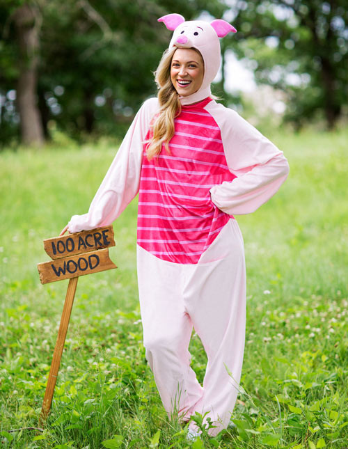 Charming Piglet Costume for Adults