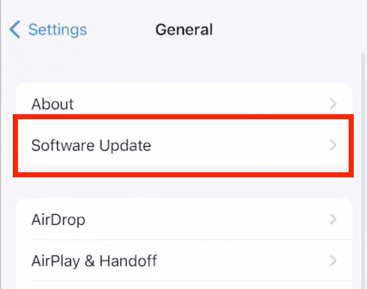 Updating iOS on an iPhone to resolve compatibility issues and bugs